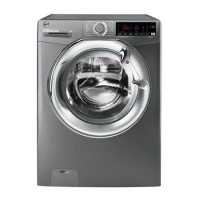 Refurbished Hoover H-Wash 300 H3WS69TAMCGE/-80 Freestanding 9KG 1600 Spin Washing Machine Graphite 