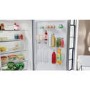 Refurbished Hotpoint H3X81ISX Freestanding 335 Litre 60/40 Frost Free Fridge Freezer Saturn Steel