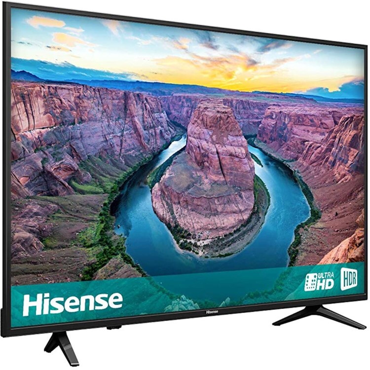 GRADE A2 - Hisense H43AE6100UK 43" 4K Ultra HD Smart HDR LED TV with 1 Year Warranty
