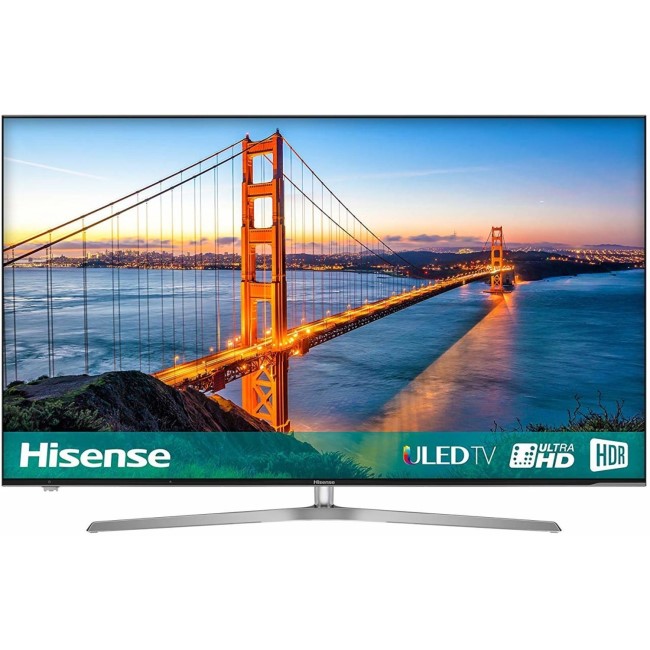 Hisense H65U7AUK 65" 4K Ultra HD HDR ULED Smart TV with Freeview HD and Freeview Play