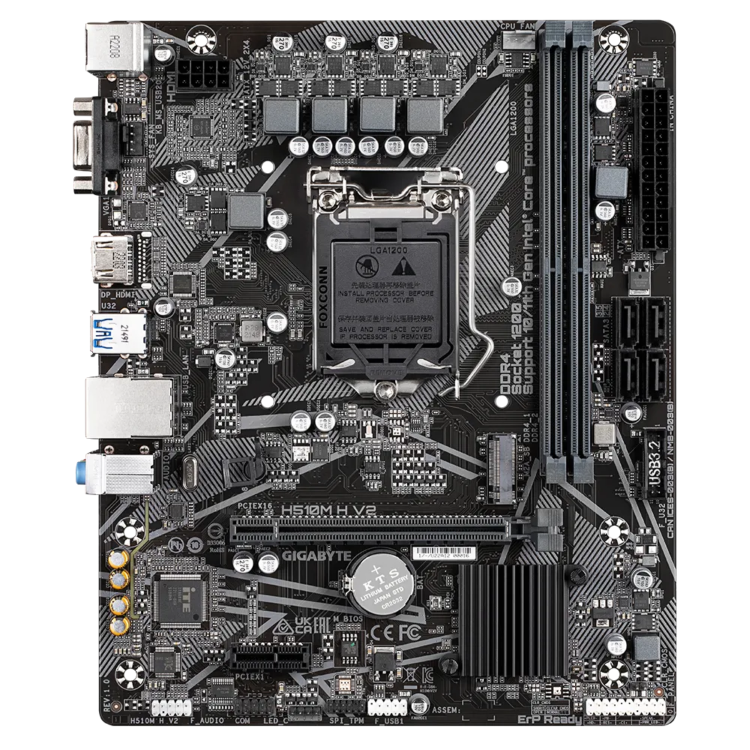 GIGABYTE H510M H V2 Intel H470 LGA 1200 DDR4 Micro ATX Motherboard