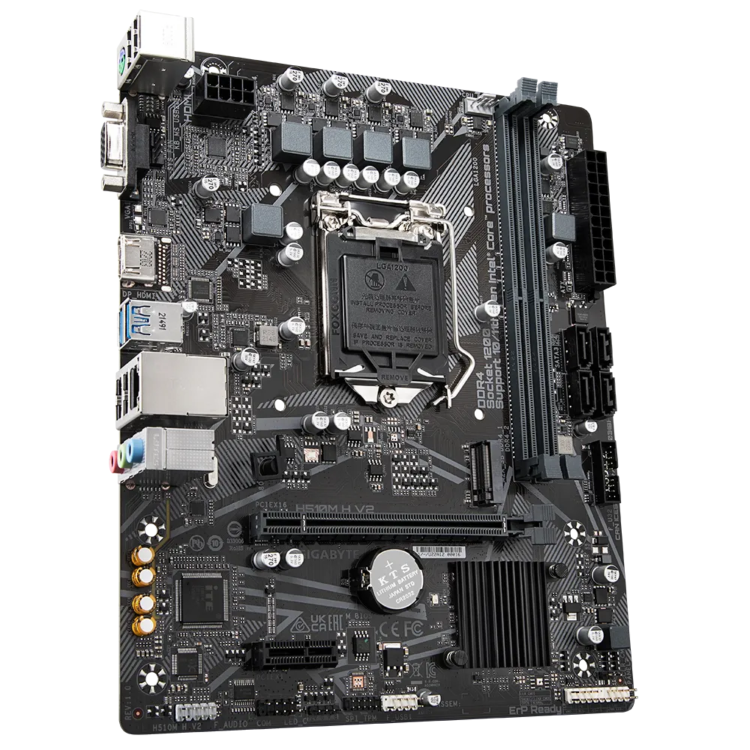 GIGABYTE H510M H V2 Intel H470 LGA 1200 DDR4 Micro ATX Motherboard