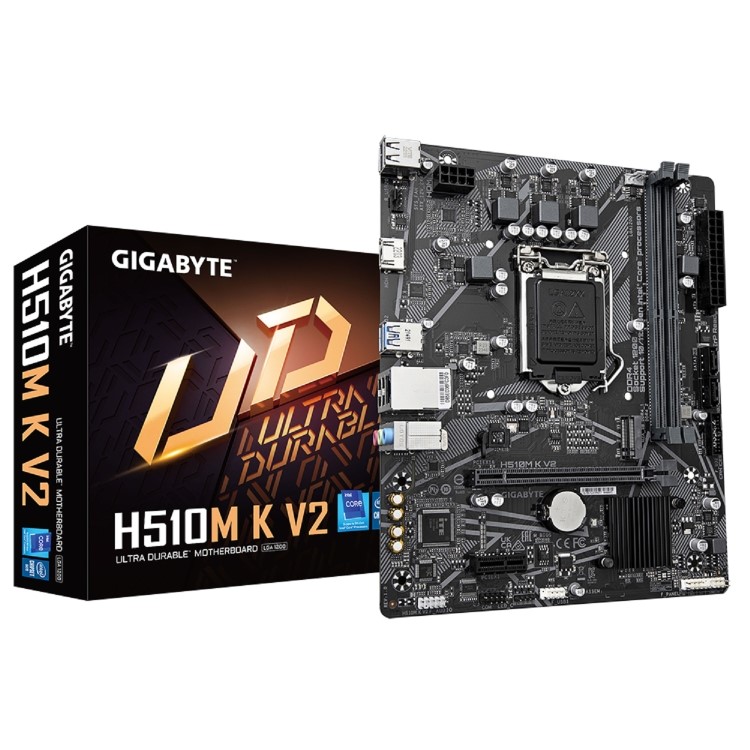 GigaByte H510M K V2 Intel H510 LGA 1200 DDR4 Micro ATX Motherboard