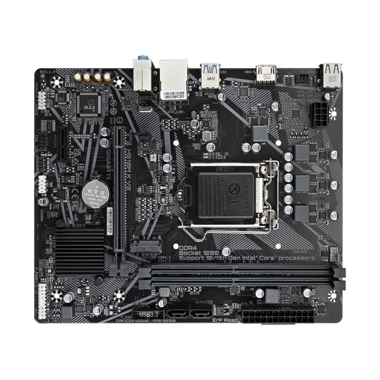 GigaByte H510M K V2 Intel H510 LGA 1200 DDR4 Micro ATX Motherboard