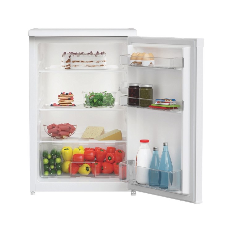 Hotpoint 128 Litre Freestanding Under Counter Larder Fridge - White