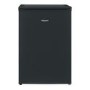 Refurbished Hotpoint H55RM1120BUK Freestanding 135 Litre Under Counter Larder Low Frost Fridge Black