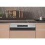 Hotpoint Maxi Space Integrated Dishwasher - C-Rated Silver control panel