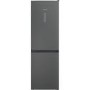 Refurbished Hotpoint H5X82OSK Freestanding 335 Litre 60/40 Frost Free Fridge Freezer Silver Black