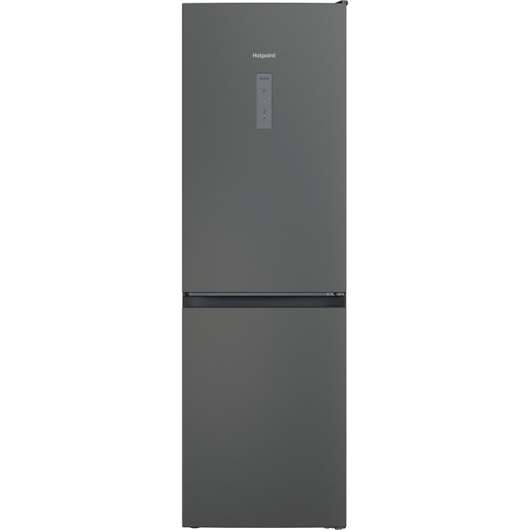 Refurbished Hotpoint H5X82OSK Freestanding 335 Litre 60/40 Frost Free Fridge Freezer Silver Black