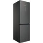 Refurbished Hotpoint H5X82OSK Freestanding 335 Litre 60/40 Frost Free Fridge Freezer Silver Black