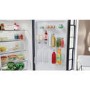 Refurbished Hotpoint H5X82OSK Freestanding 335 Litre 60/40 Frost Free Fridge Freezer Silver Black
