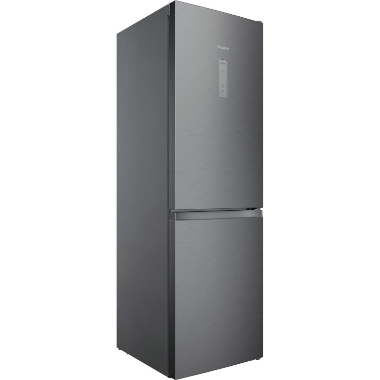 Hotpoint 335 Litre 60/40 Freestanding Fridge Freezer - Stainless Steel