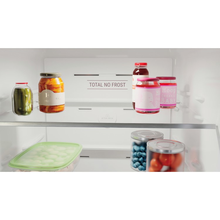 Hotpoint 335 Litre 60/40 Freestanding Fridge Freezer - Stainless Steel