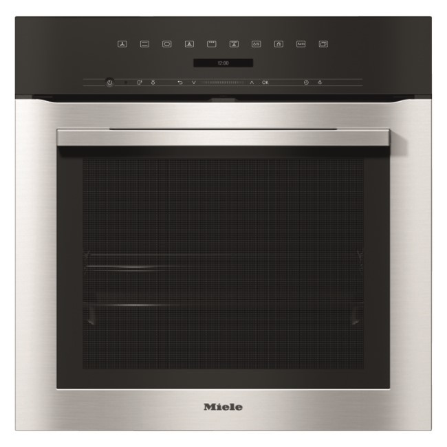 Refurbished Miele H7164B 60cm Single Built In ContourLine Touch Control Electric Oven
