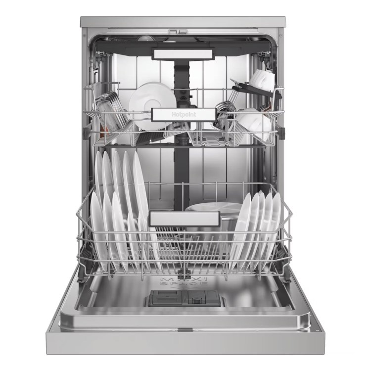 Hotpoint Maxi Space Freestanding Dishwasher - A-rated Silver