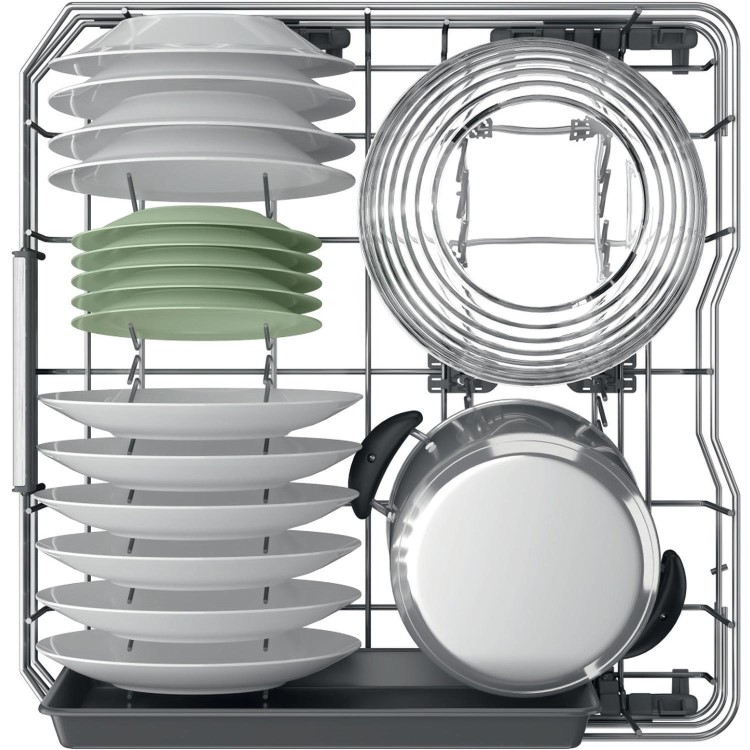 Hotpoint Maxi Space Freestanding Dishwasher - C-Rated, White