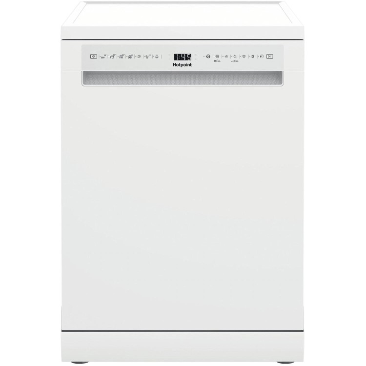 Refurbished Hotpoint H7FHS41UK 15 Place Freestanding Dishwasher White