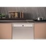 Refurbished Hotpoint H7FHS51XUK 15 Place Freestanding Dishwasher Stainless Steel