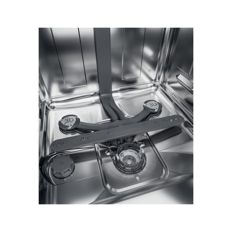 Refurbished Hotpoint H7FHS51XUK 15 Place Freestanding Dishwasher Stainless Steel