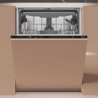 Hotpoint Maxi Space Integrated Dishwasher - C-Rated Black control panel
