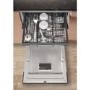 Hotpoint Maxi Space Integrated Dishwasher - C-Rated Black control panel