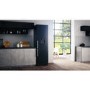 Refurbished Hotpoint H7T911AKSHAQUA1 Freestanding 360 Litre 70/30 Frost Free Fridge Freezer Inox
