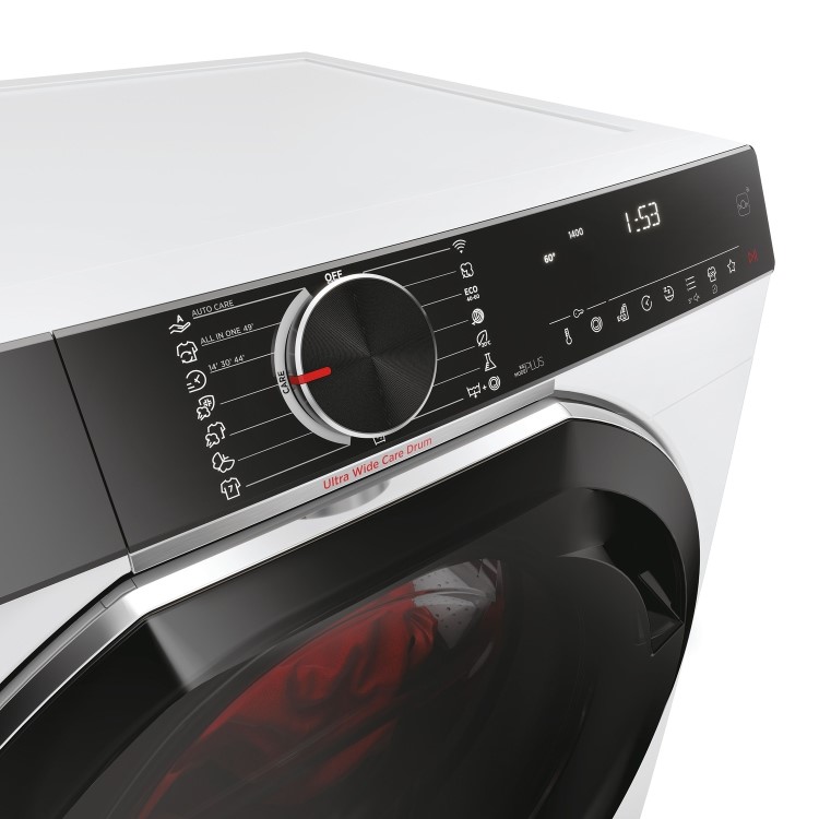 Refurbished Hoover H-Wash 700 H7W412MBC-80 Freestanding 12KG 1400 Spin Washing Machine White