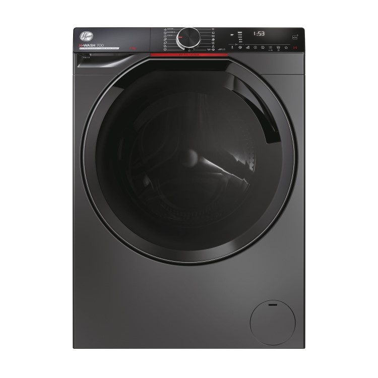 Hoover H-Wash 700 9kg 1400rpm Washing Machine - Graphite