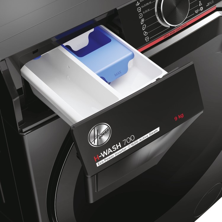 Hoover H-Wash 700 9kg 1400rpm Washing Machine - Graphite