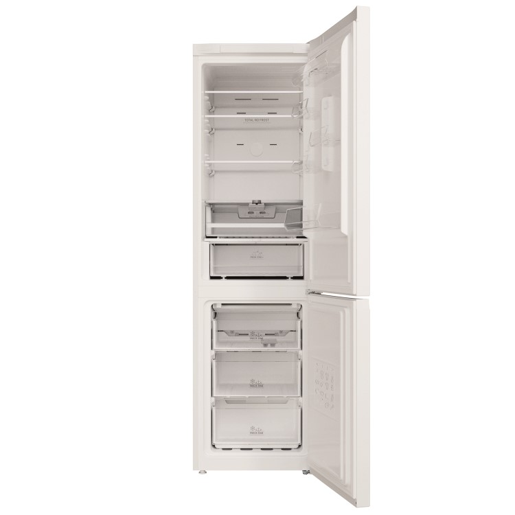 Refurbished Hotpoint H7X93TWM Freestanding 367 Litre 70/30 Frost Free Fridge Freezer White