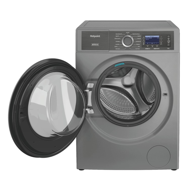Hotpoint GentlePower 10kg 1400rpm Washing Machine - Silver