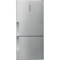 Refurbished Hotpoint H84BE72X Freestanding 588 Litre 60/40 Frost Free Fridge Freezer Inox