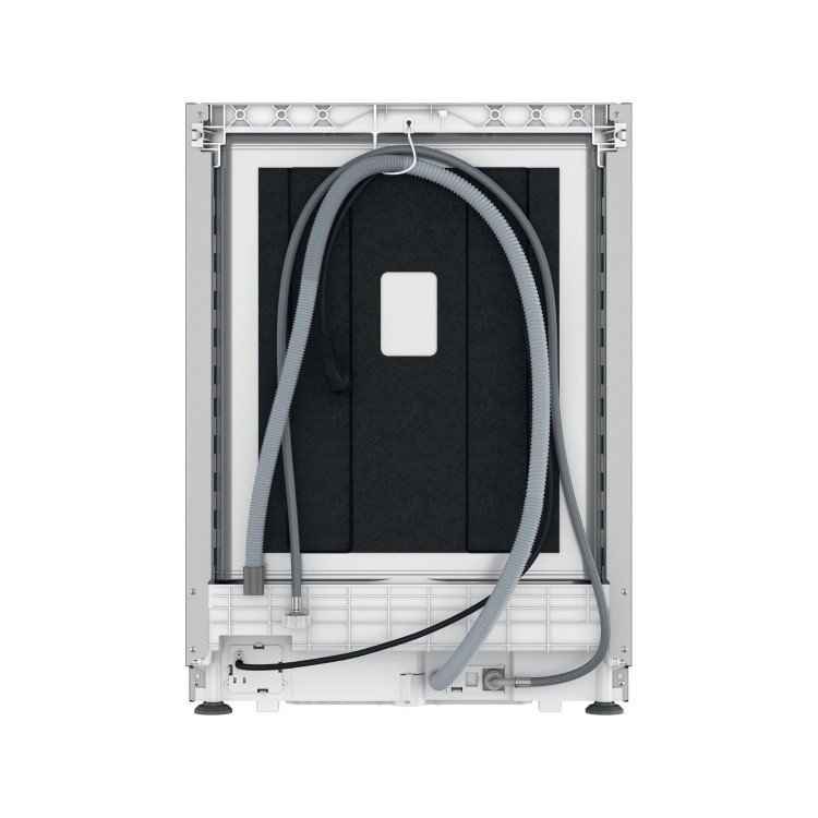Refurbished Hotpoint Hydroforce Integrated Dishwasher - B-Rated Black control panel