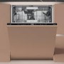 Hotpoint Hydroforce Integrated Dishwasher - B-Rated, Black control panel
