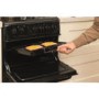 Hotpoint HAE51KS 50cm Double Cavity Electric Cooker With Ceramic Hob Black