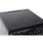 Hotpoint HAE51KS 50cm Double Cavity Electric Cooker With Ceramic Hob Black