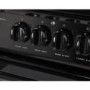 Hotpoint HAE51KS 50cm Double Cavity Electric Cooker With Ceramic Hob Black