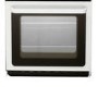 Hotpoint HAE51PS 50cm Wide Double Cavity Electric Cooker With Ceramic Hob White