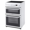 Hotpoint HAE60PS 60cm Double Oven Electric Cooker - Polar White