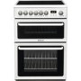 Hotpoint 60cm Double Oven Electric Cooker - Polar White
