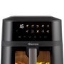 Hisense HAF1800DCDUK 6.3L Air Fryer with Touch Colour Display - Black