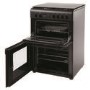 Hotpoint HAG51K 50cm Twin Cavity Gas Cooker - Black
