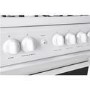 Hotpoint HAG51P 50cm Twin Cavity Gas Cooker White