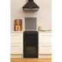 Hotpoint HAGL51K Creda Collection 50cm Double Cavity Gas Cooker Black