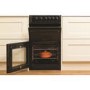 Hotpoint HAGL51K Creda Collection 50cm Double Cavity Gas Cooker Black