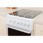 Hotpoint HAGL51P 50cm Double Cavity Gas Cooker - White