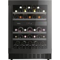 HAKWBD60UK Haier 44 Bottle Dual Zone Wine Cooler - Black