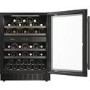 Haier 44 Bottle Dual Zone Wine Cooler - Black
