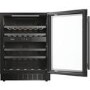 Haier 44 Bottle Dual Zone Wine Cooler - Black