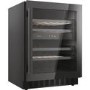 Haier 44 Bottle Dual Zone Wine Cooler - Black
